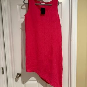 Bryn Walker Red Asymmetrical Sheath Dress